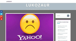 Desktop Screenshot of lukozaur.com